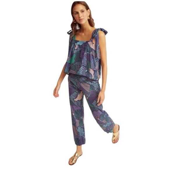 Warm Tropical Love Street Top and Pant Set - Picture 2 of 5